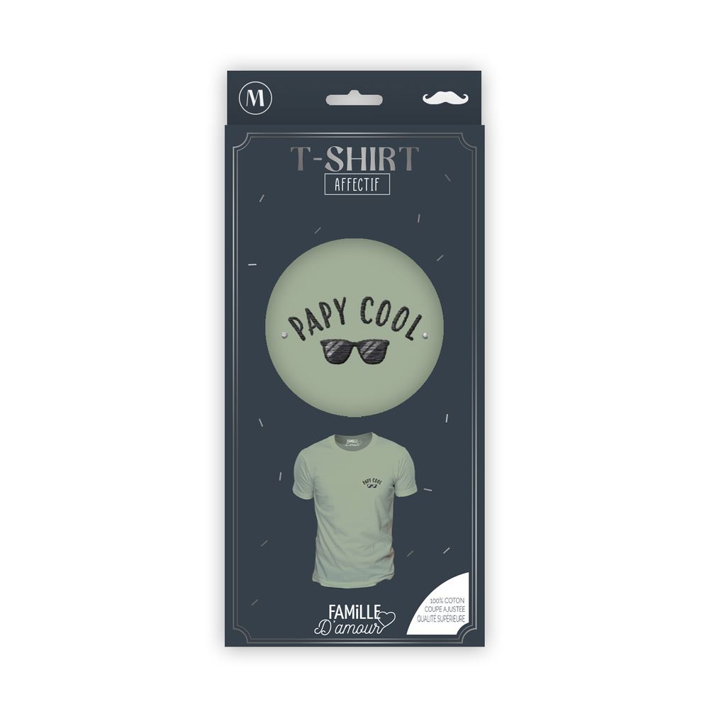 T shirt "papy cool" taille m