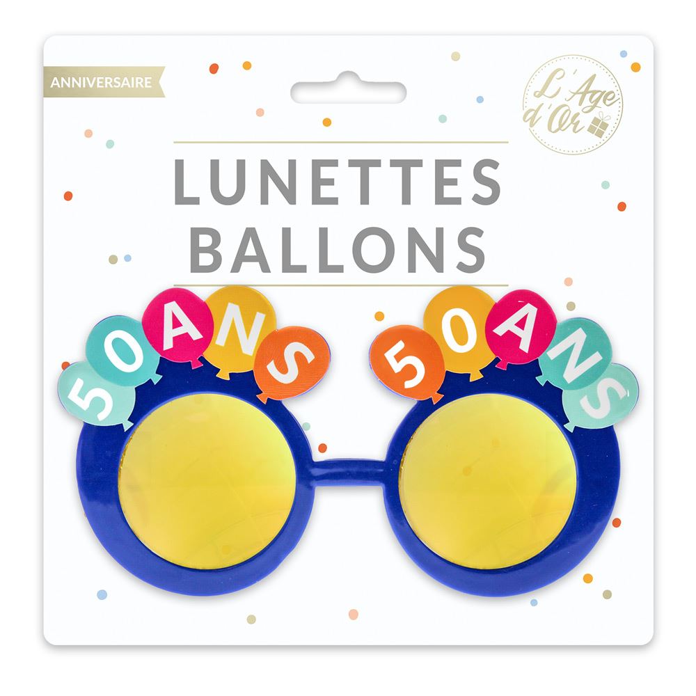 Lunettes ballons 50 ans