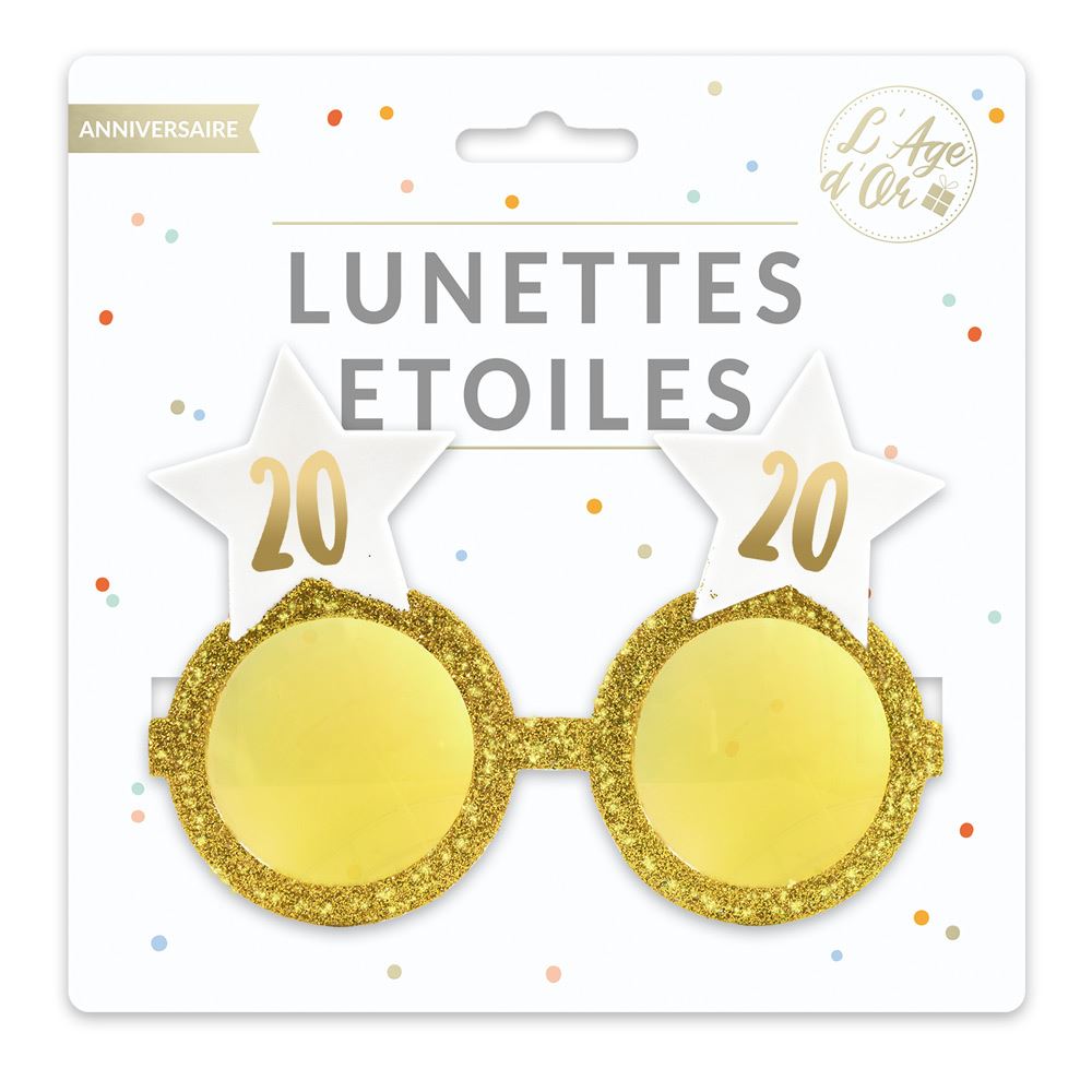 Lunettes etoile anniv 20 ans