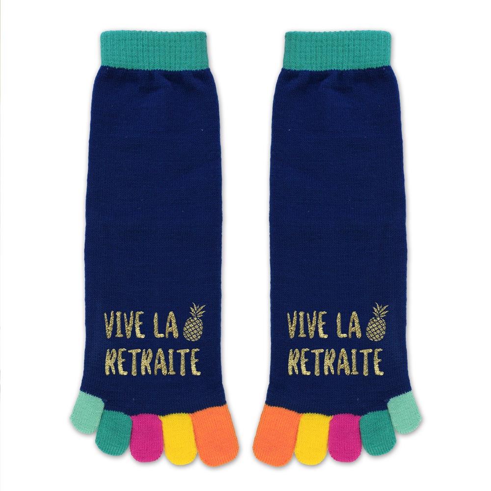Chaussettes orteils retraite multi