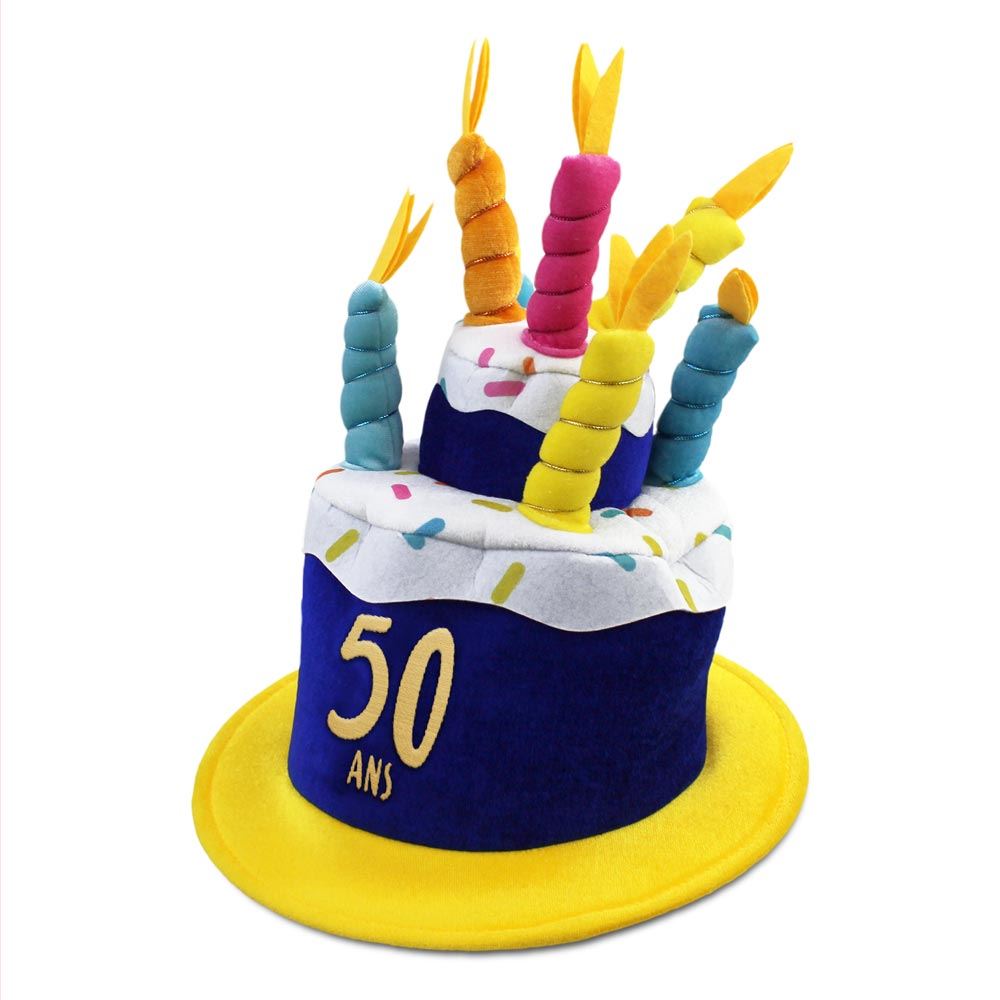 Chapeau anniversaire 50ans