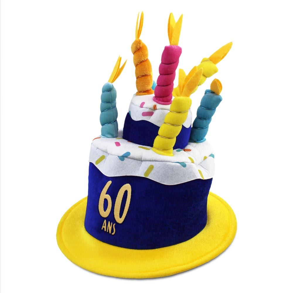 Chapeau anniversaire 60ans