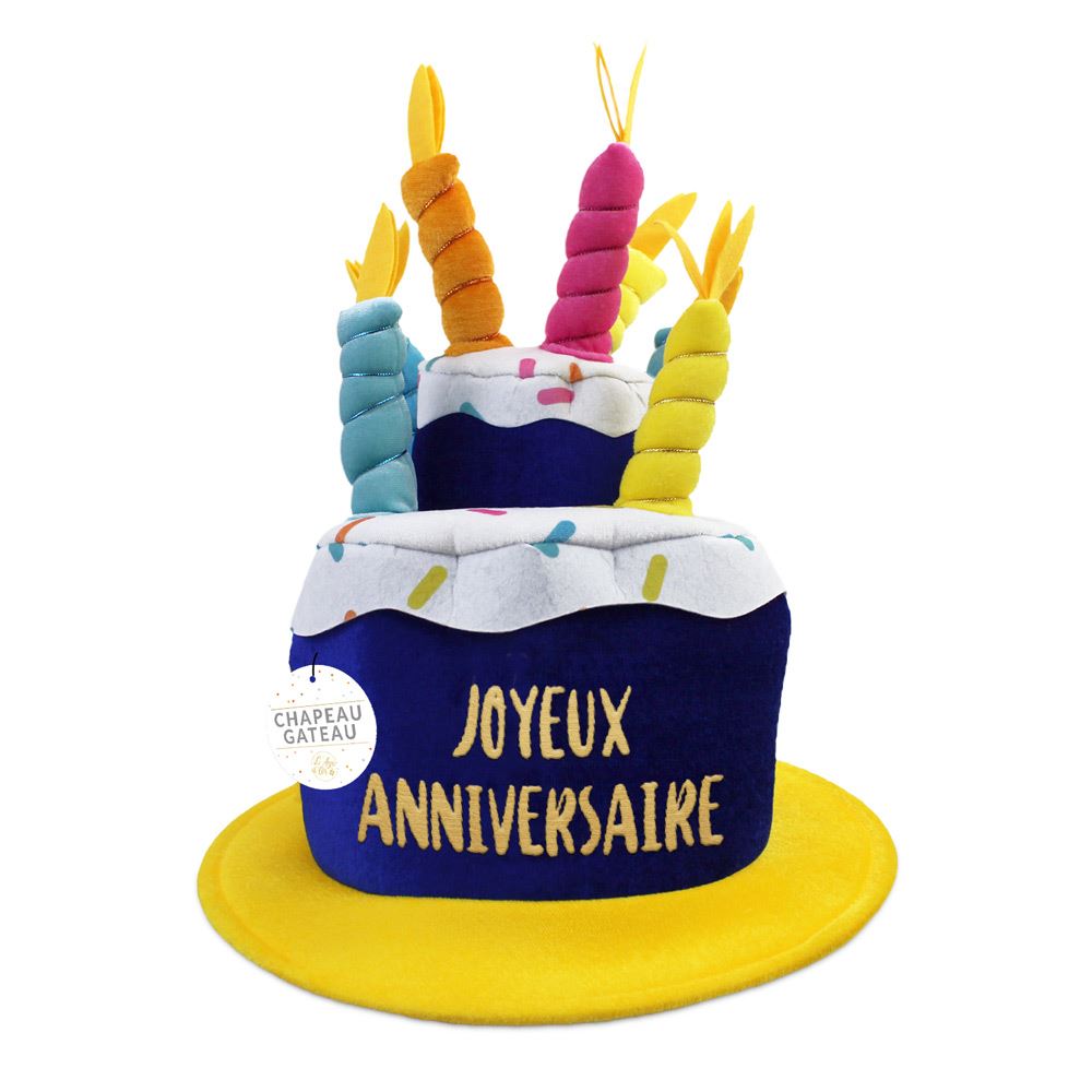 Chapeau anniversaire