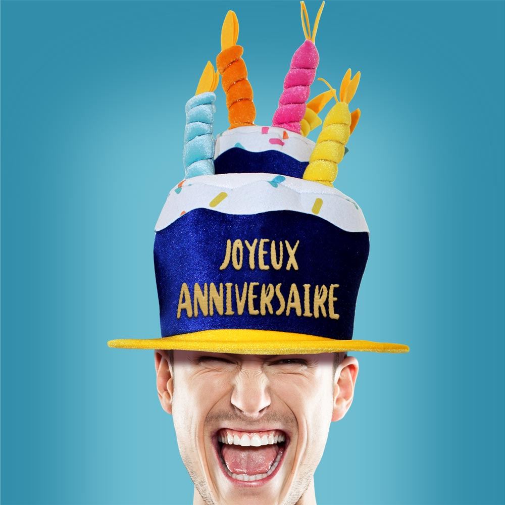 Chapeau anniversaire