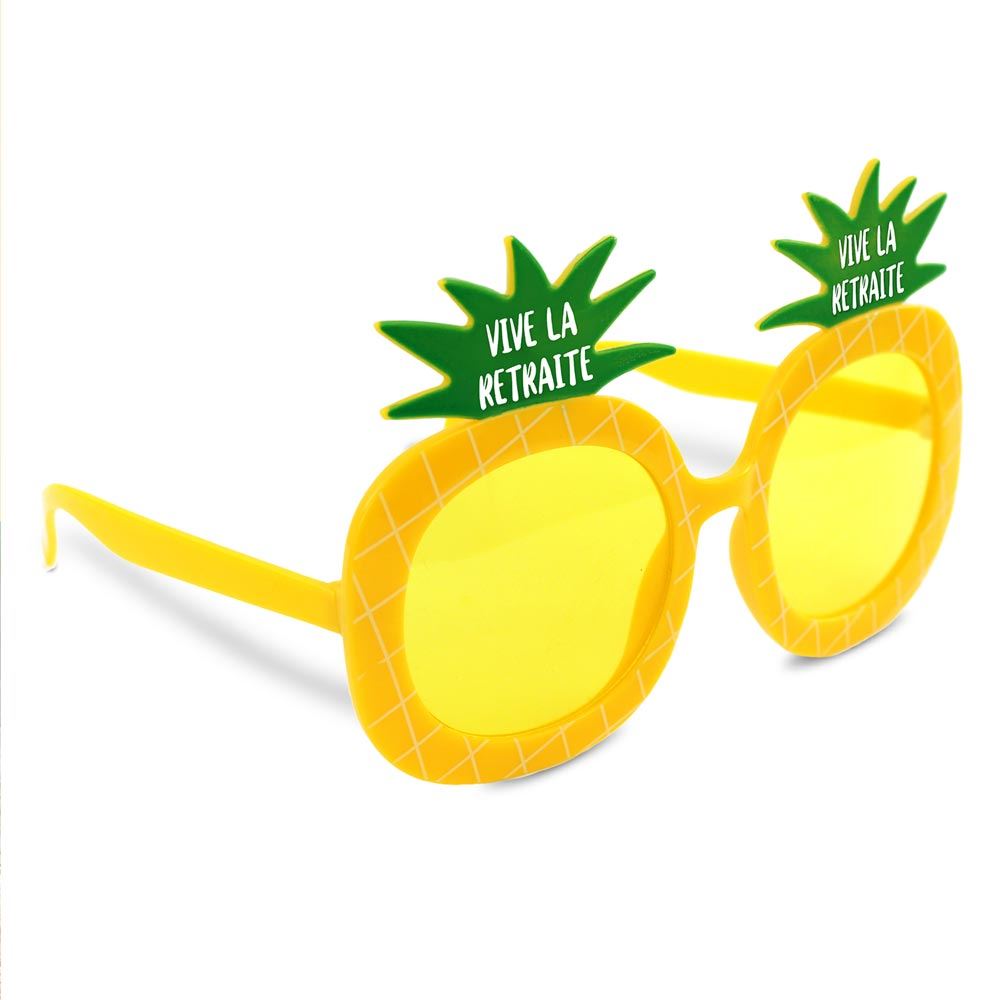 Lunettes "vive la retraite"