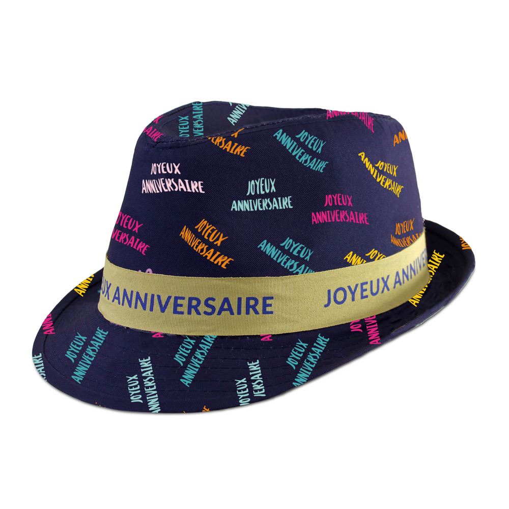 Chapeau borsalino anniversaire