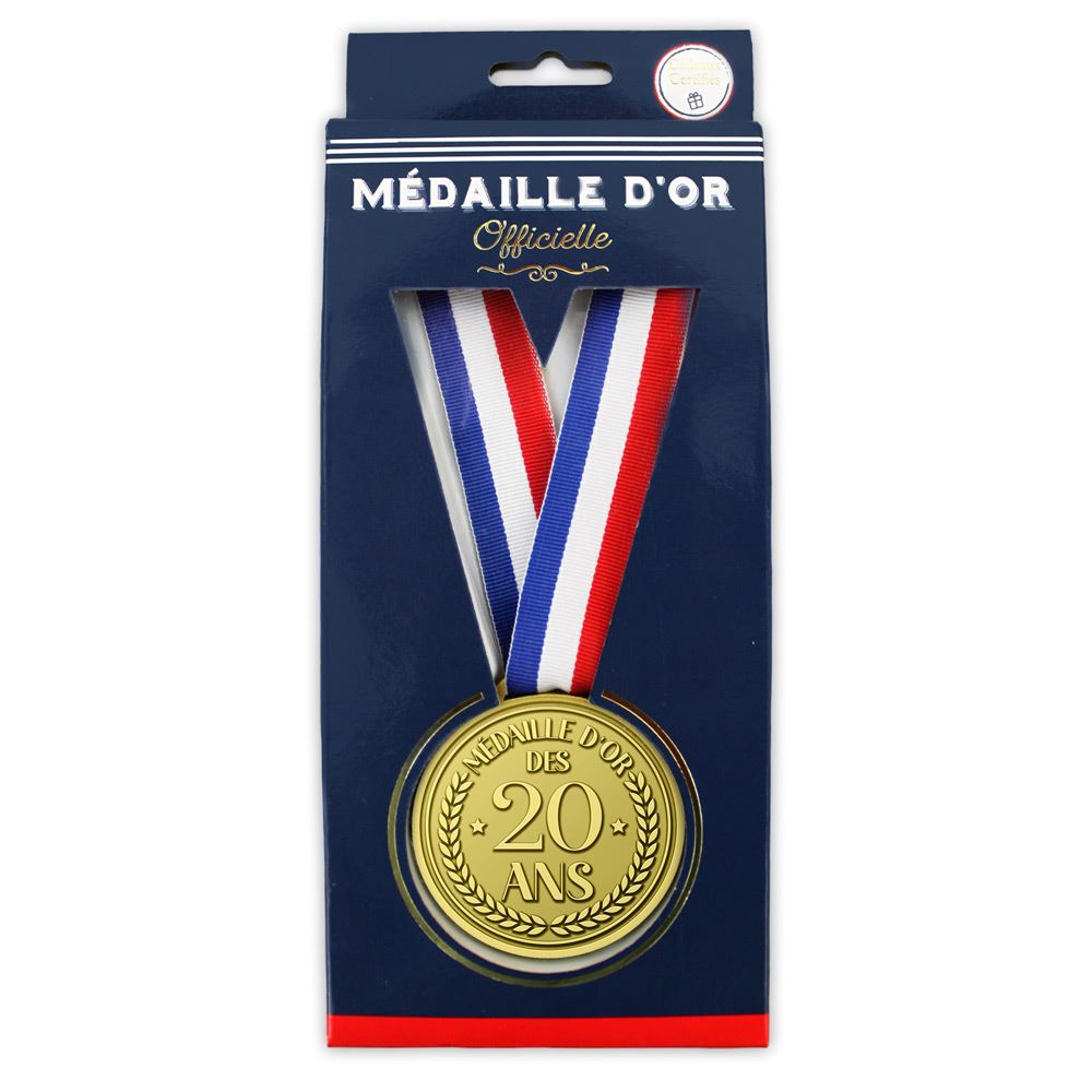 Medaille d or 20 ans
