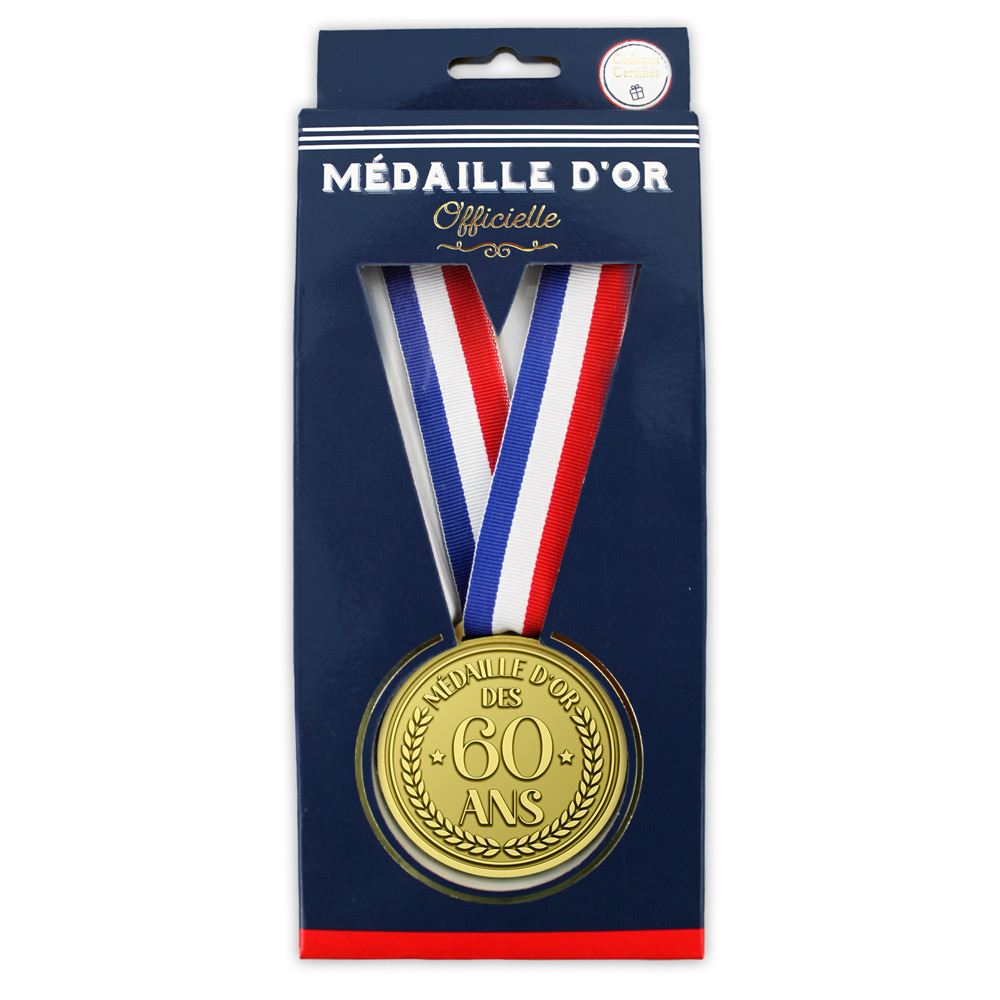Medaille d or 60 ans