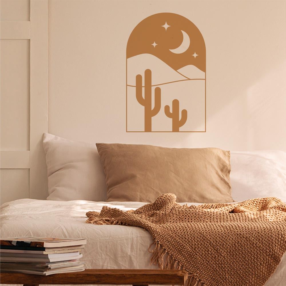 Sticker cactus 70x50cms