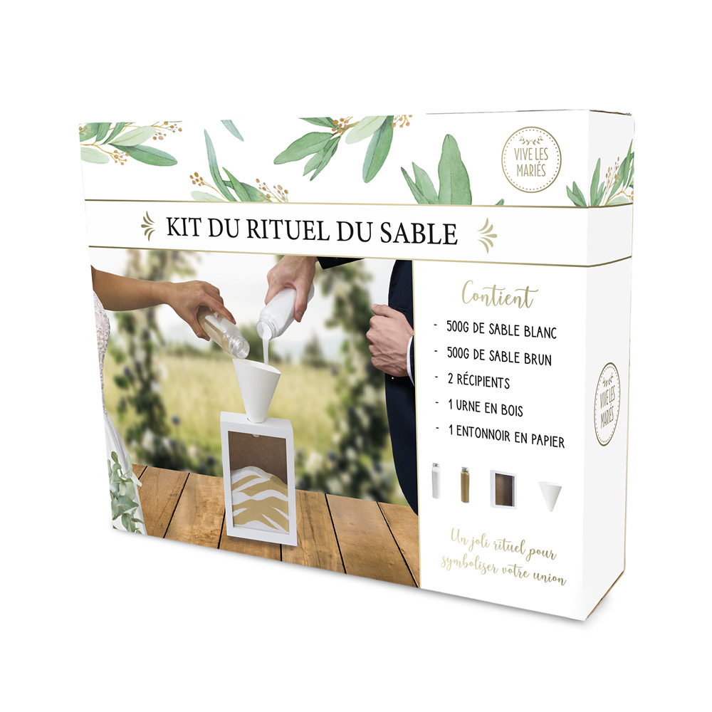 Jeu rituel sables mariage