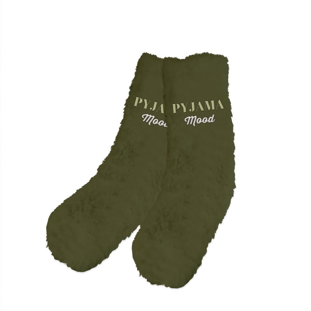 Chaussettes moumoute "pyjama mood"