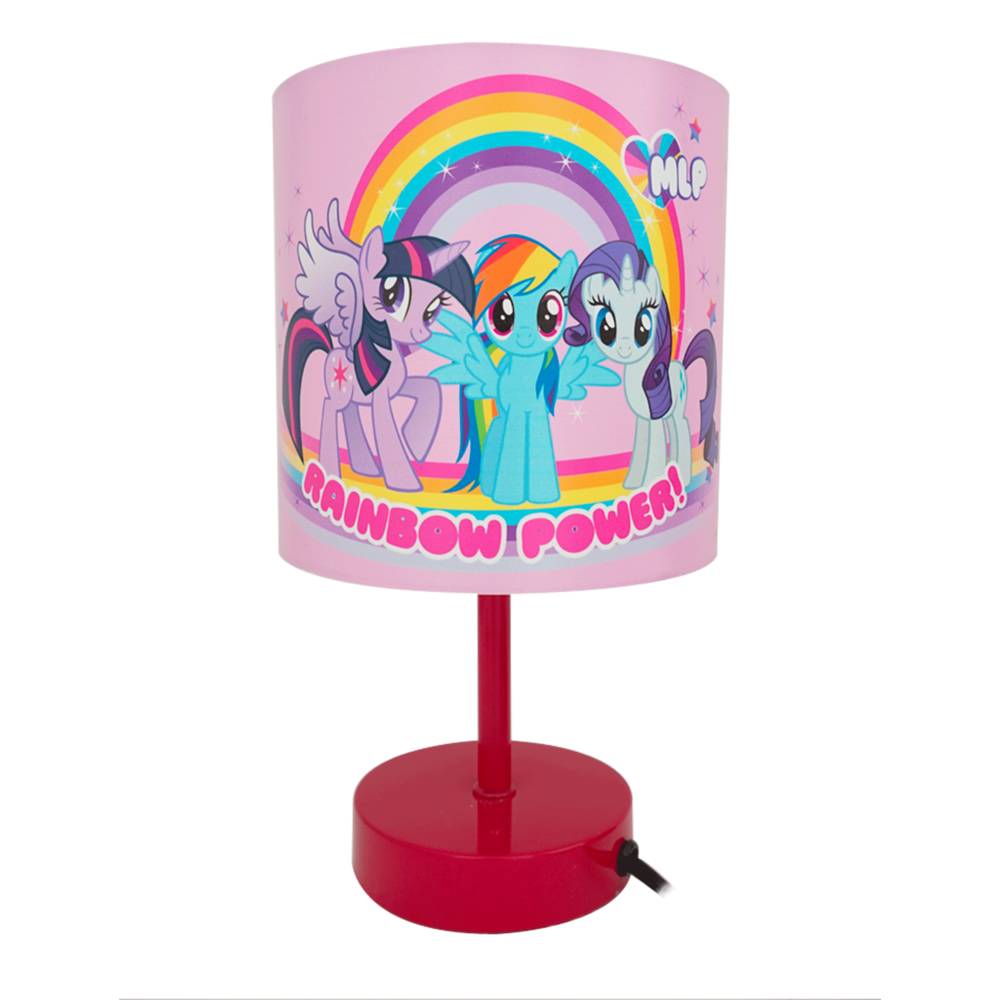 Lampe metal mlp arc-en-ciel