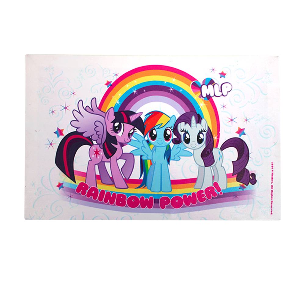Toile led mlp rainbow