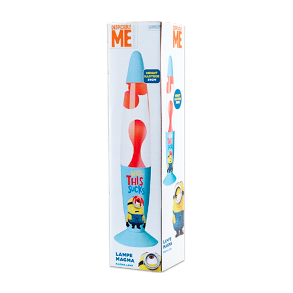 Lampe lava minions well this