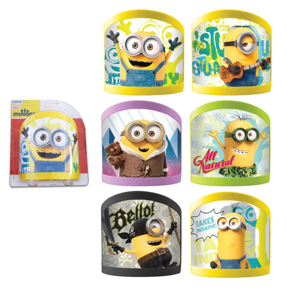 Veilleuse led minions 6 mods /12pcs