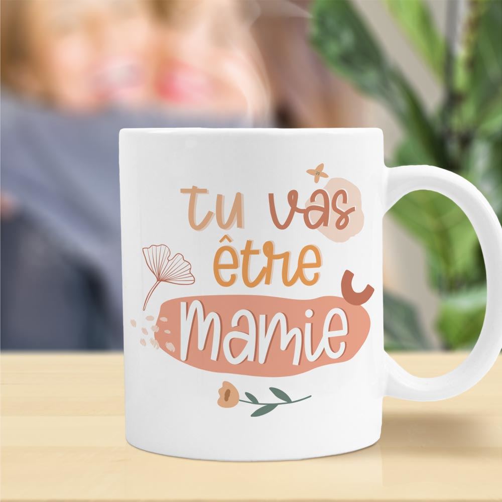 Mug Tu vas être Mamie