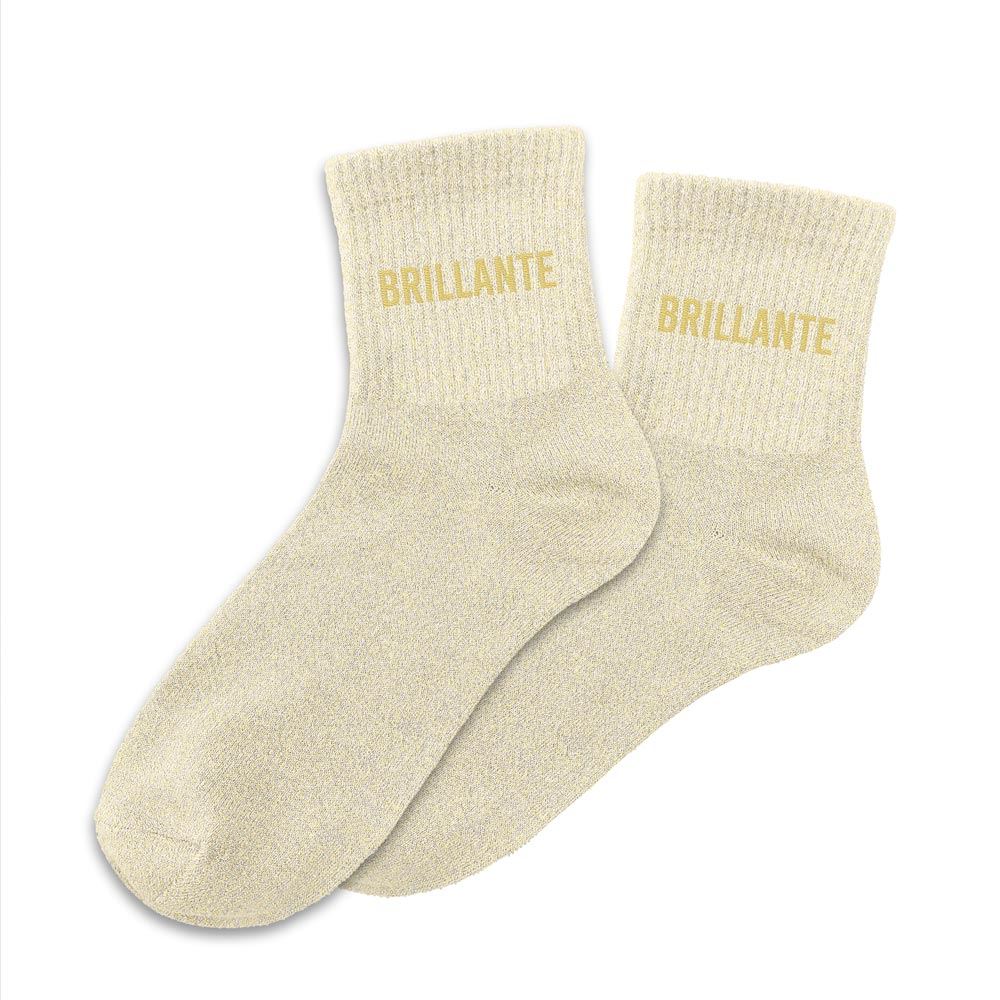 Chaussettes paillettes "brillante"
