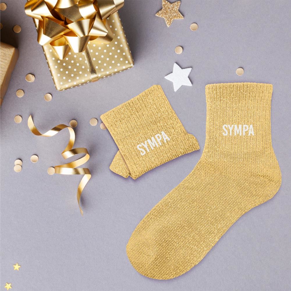 Chaussettes paillettes sympa
