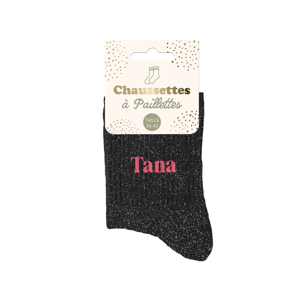 Chaussettes paillettes tana
