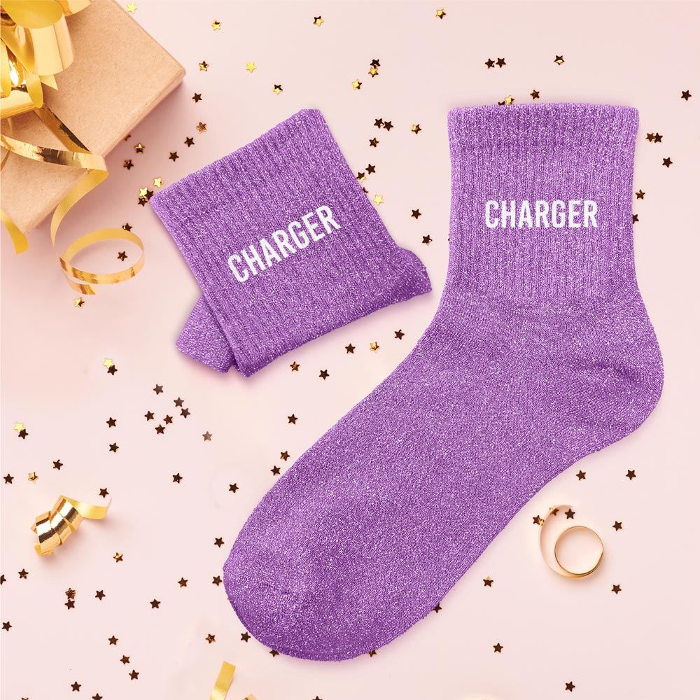 Chaussettes paillettes charger