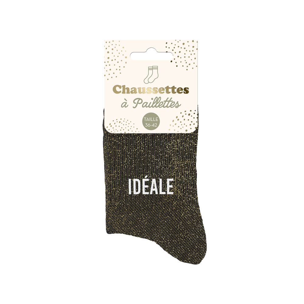 Chaussettes paillettes ideale
