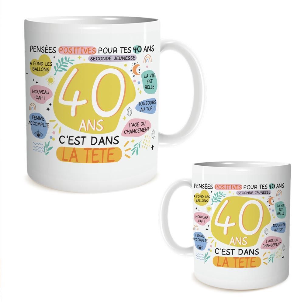 Mug feminin 40ans