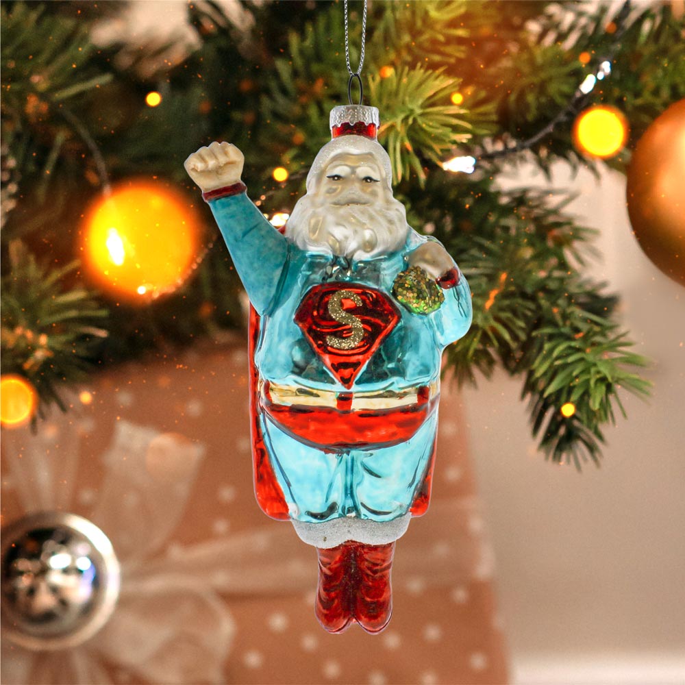 Boule noel super pere noel