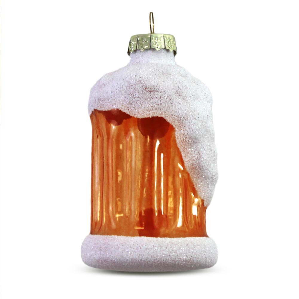 Boule noel chope biere