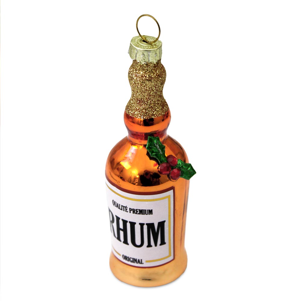 Boule noel chope rhum
