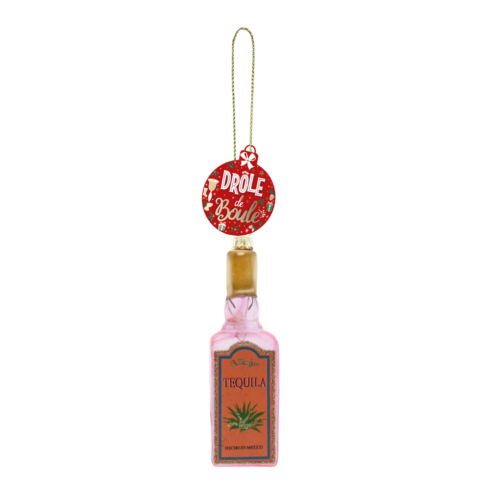 Boule noel bouteille tequila
