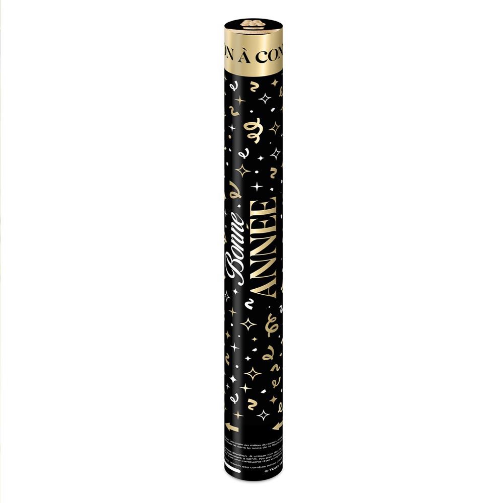 Canon confettis "bonne annee"