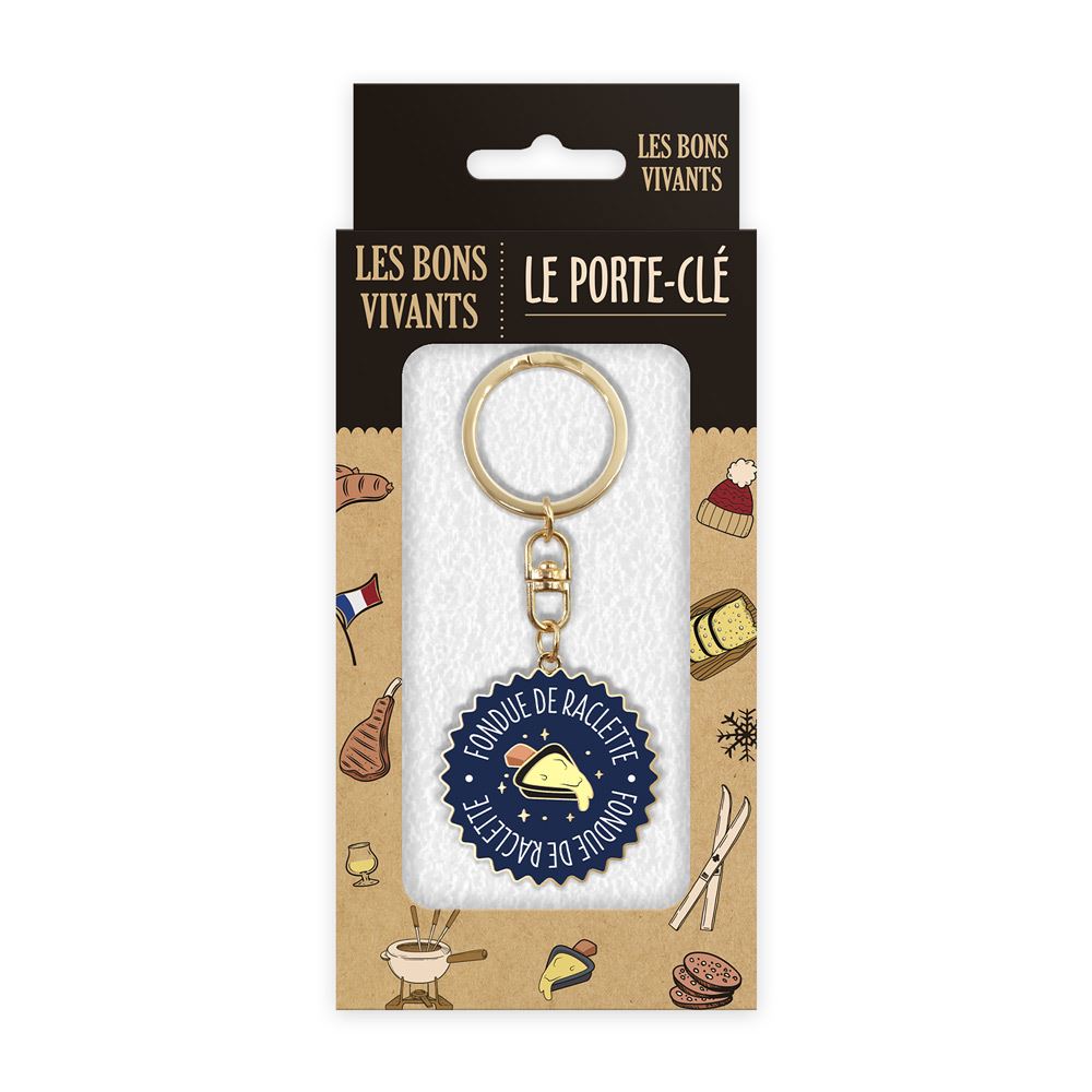 Porte cle "fondue de raclette"