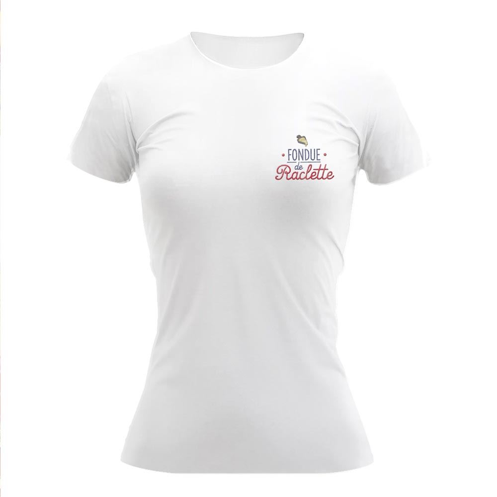 T shirt "fondue de raclette" taille s