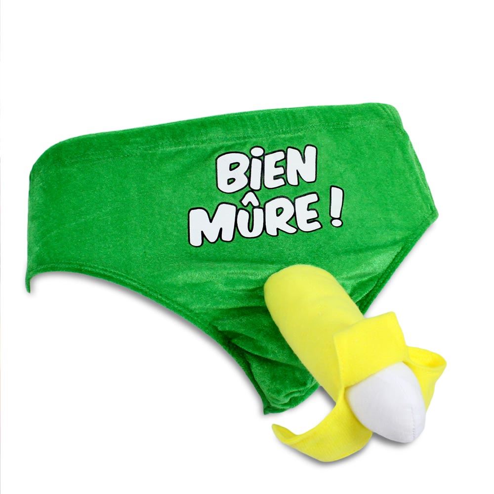 Slip banane "bien mure"