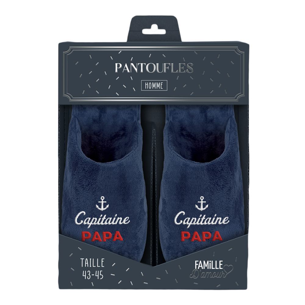 Pantoufles "papa" 43-45