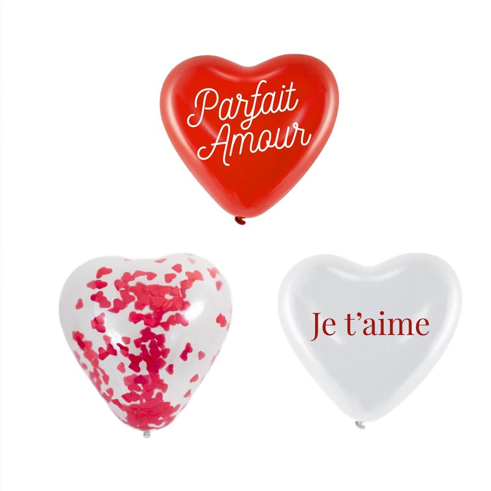 Ballons Saint Valentin pour un moment inoubliable