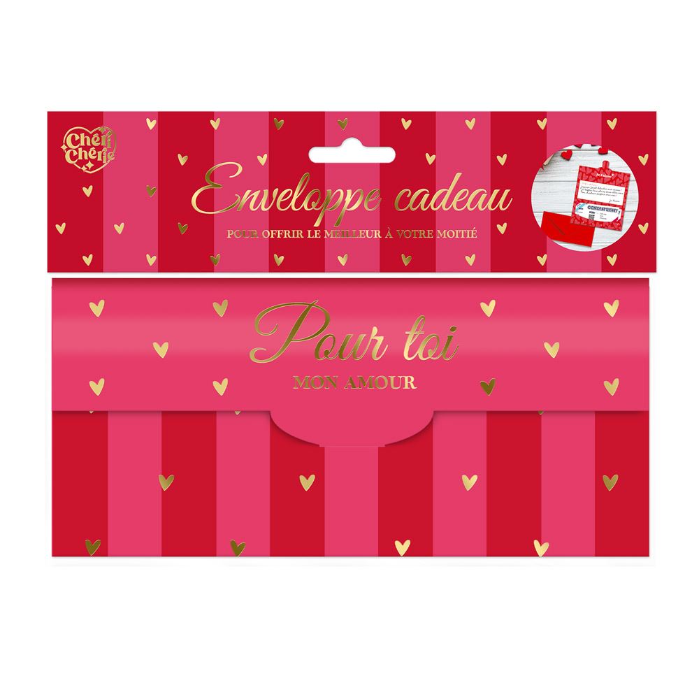 Enveloppe cadeau "pour toi mon amour"