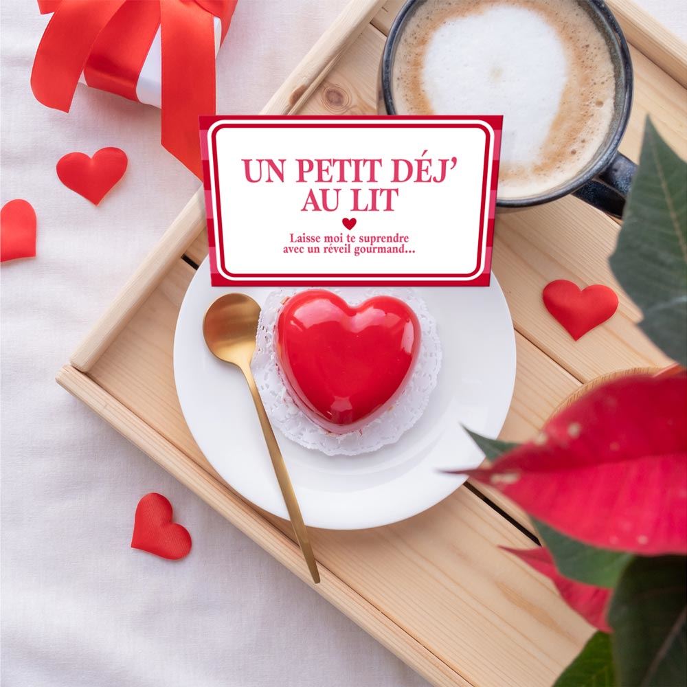 Chequier des amoureux 20 bons cadeaux