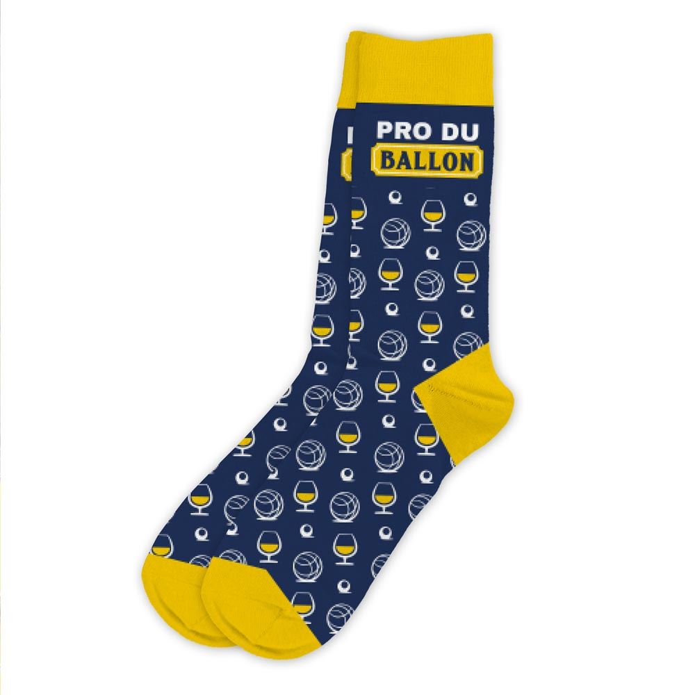 Chaussettes "pro du ballon" pastis