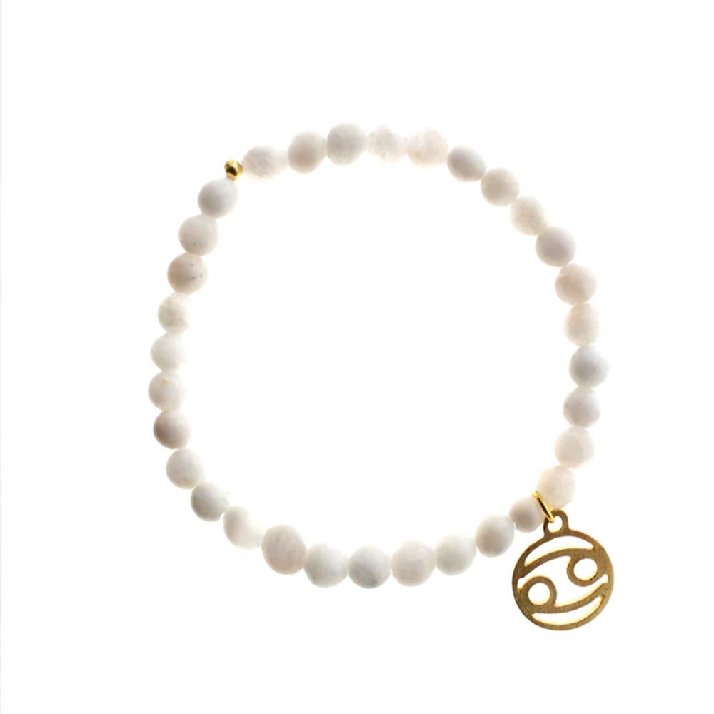 Bracelet zodiaque cancer