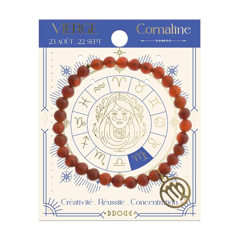 Bracelet zodiaque vierge