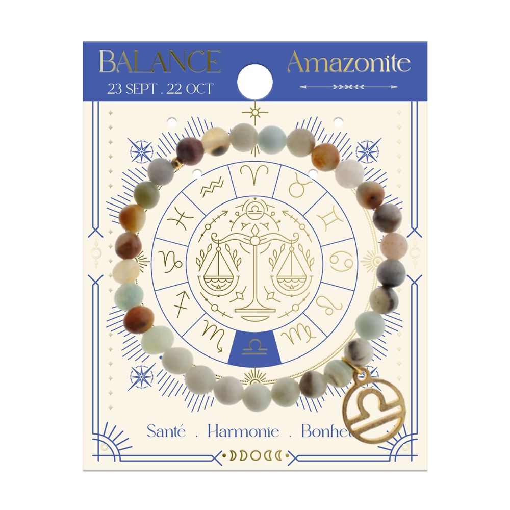 Bracelet zodiaque balance