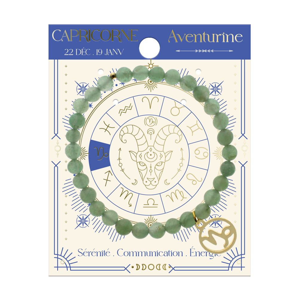Bracelet zodiaque capricorne