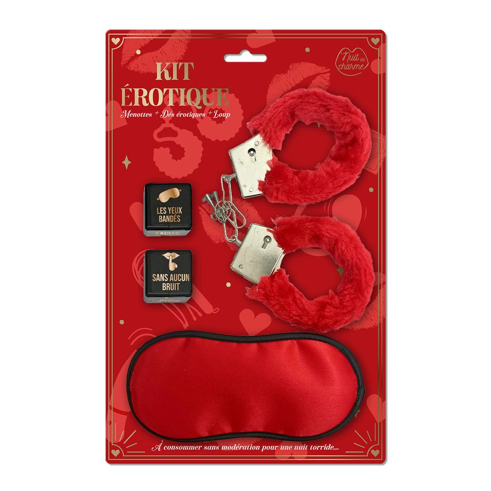 Kit erotique rouge