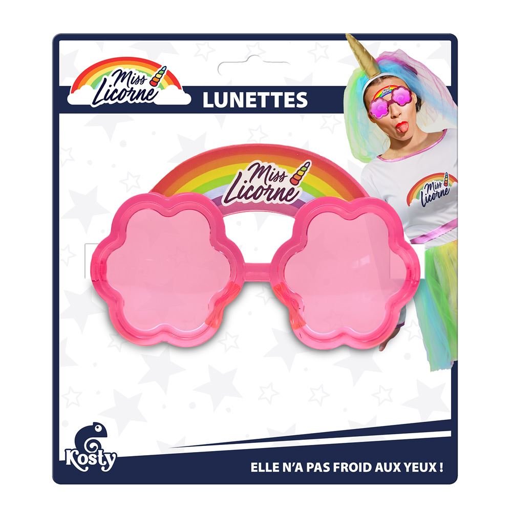 Lunettes miss licorne