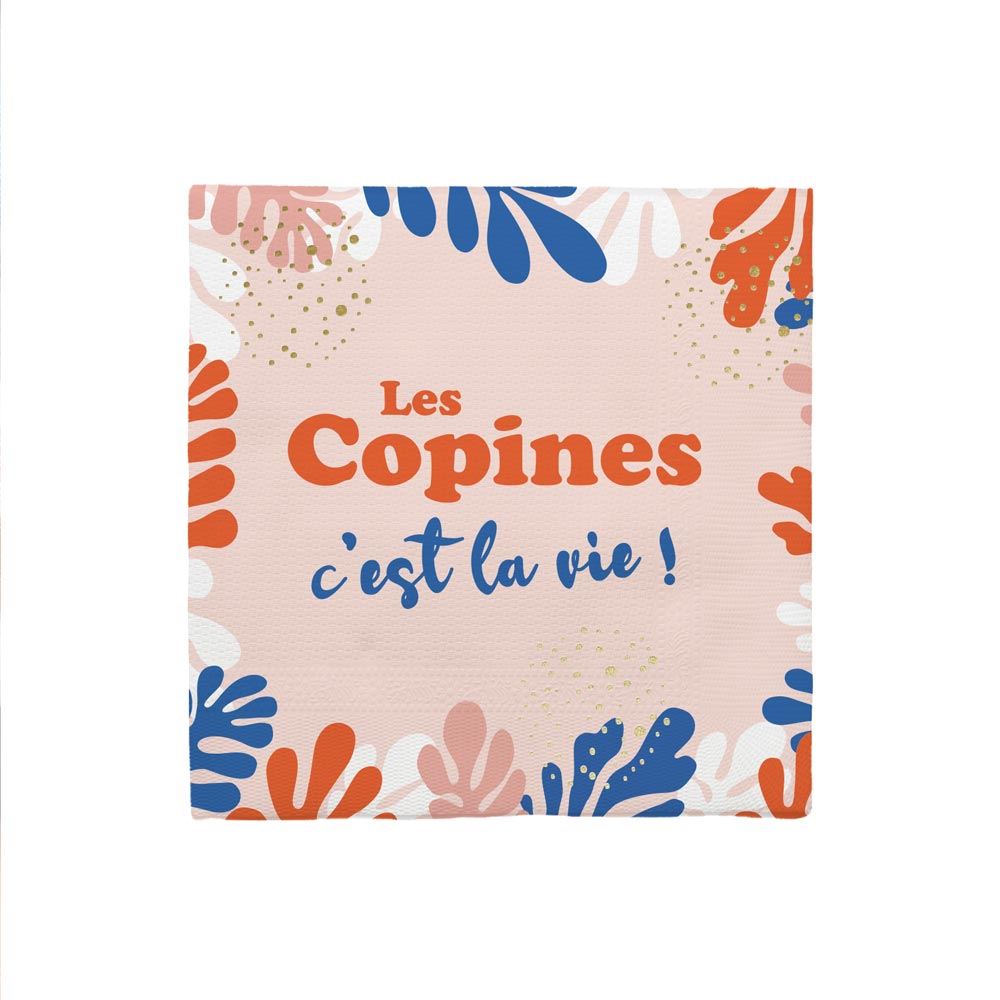 Serviettes apero des copines 10pcs