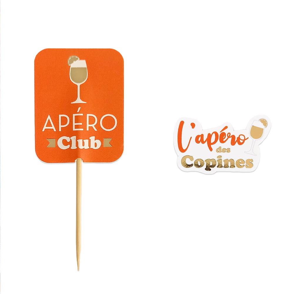 Pics et deco table apero des copines