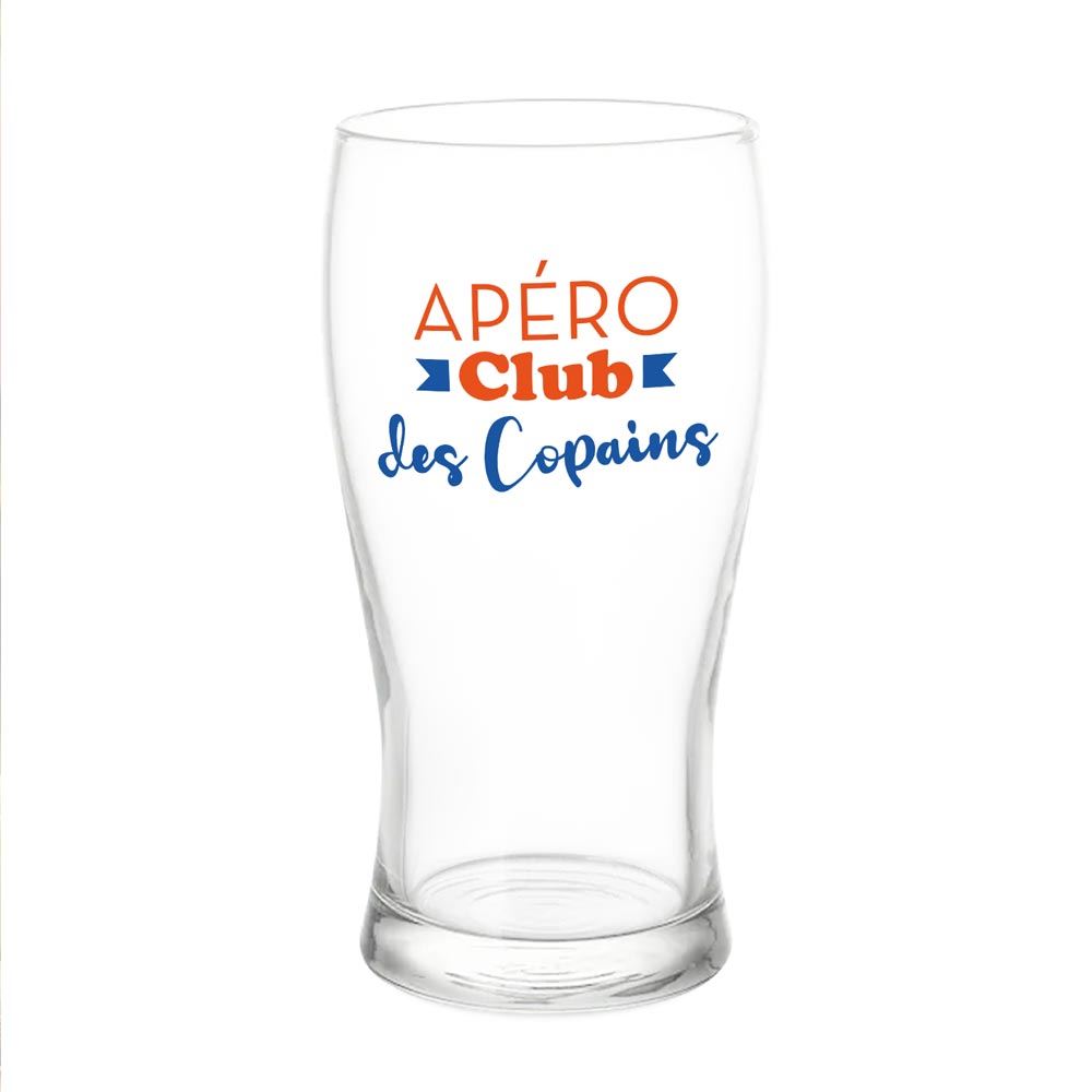 Coffret verre a biere apero des copains