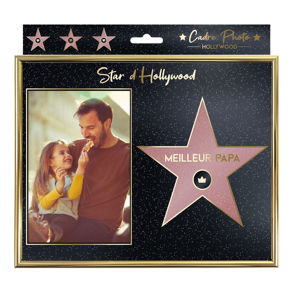 Cadre photo hollywood papa