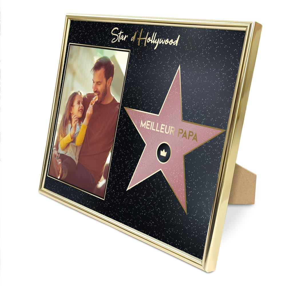 Cadre photo hollywood papa